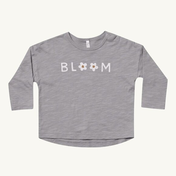 NWT - Rylee + Cru Bloom long sleeves tee, 100% organic - Picture 1 of 1